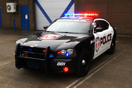 Why do emergency vehicles use Blue & Red lights?